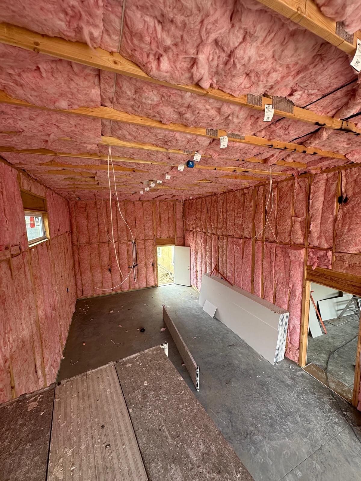 Insulation installation